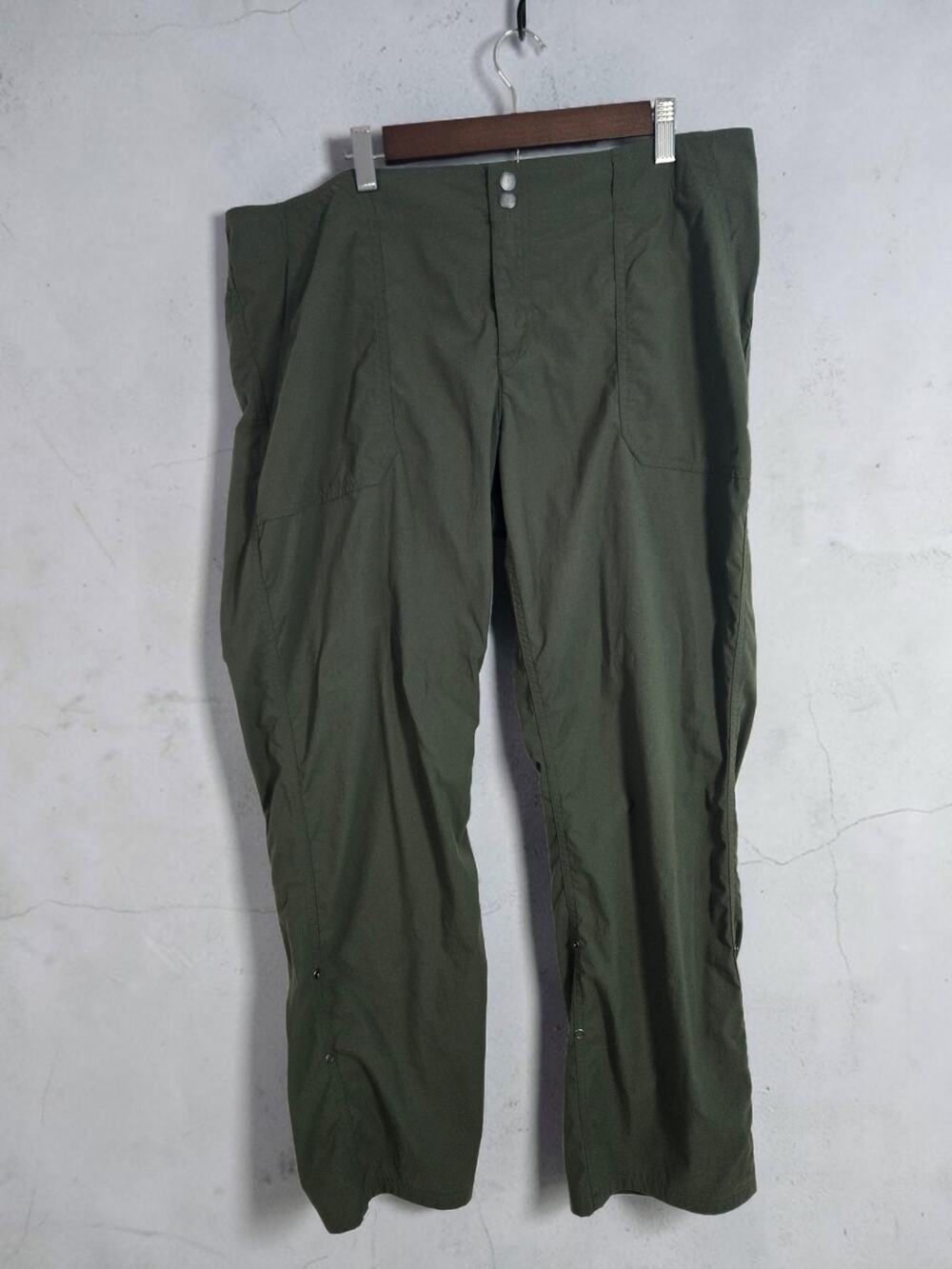 ExOfficio Women’s Outdoor Hiking Pants Size 14 Green